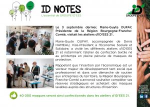 ID'EES 21 : visite de Marie-Guyte DUFAY