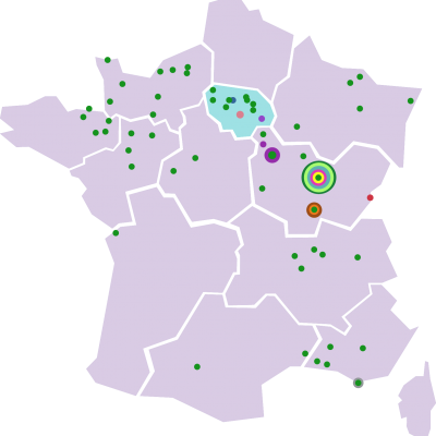 Implantations groupe Idees