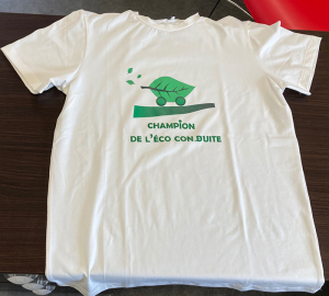 T-shirt éco-conduite