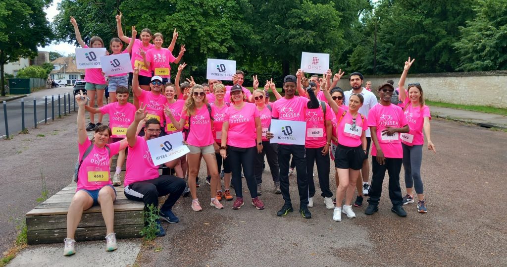 GROUPE ID’EES en rose pour Odysséa